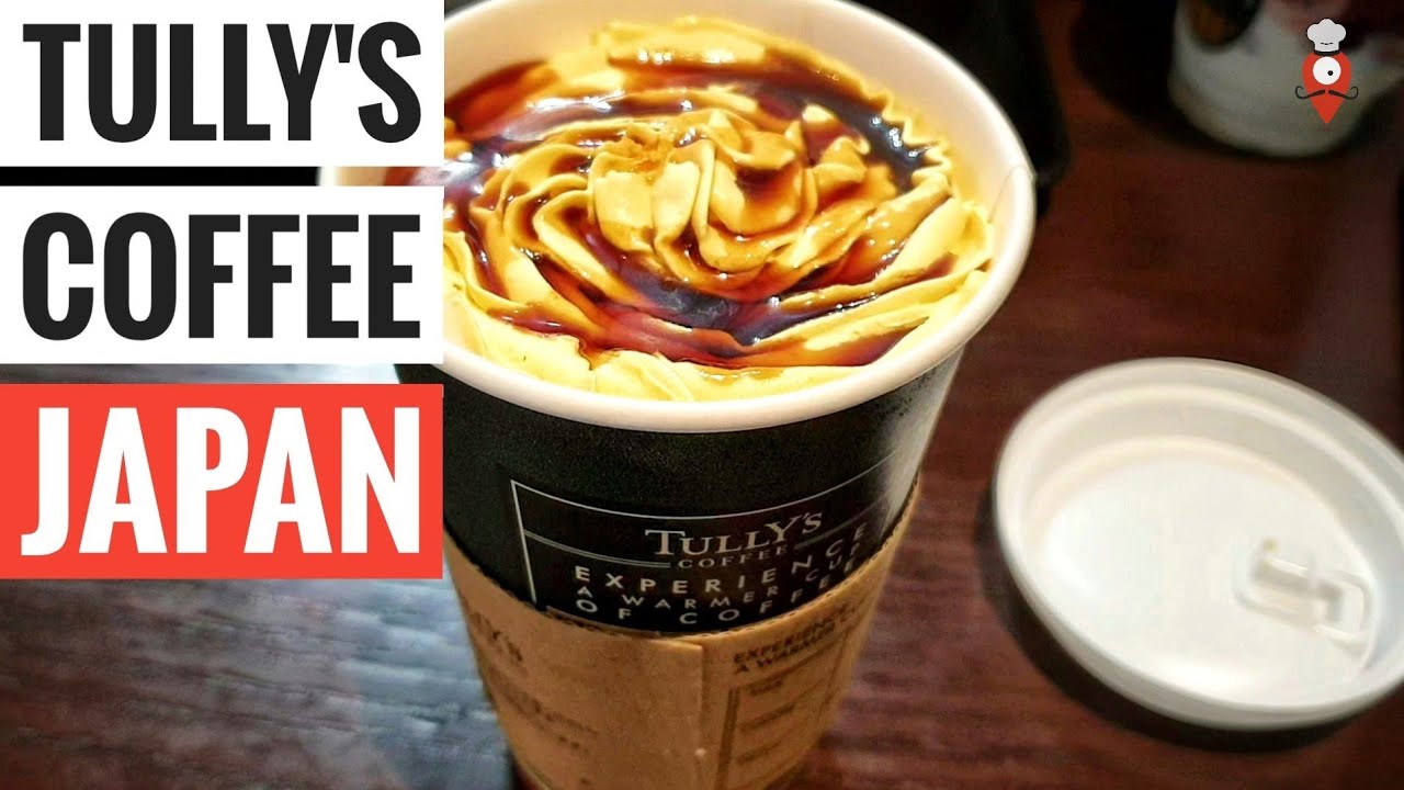 Tully's Coffee in Japan - Pumpkin Latte & Pesto pasta