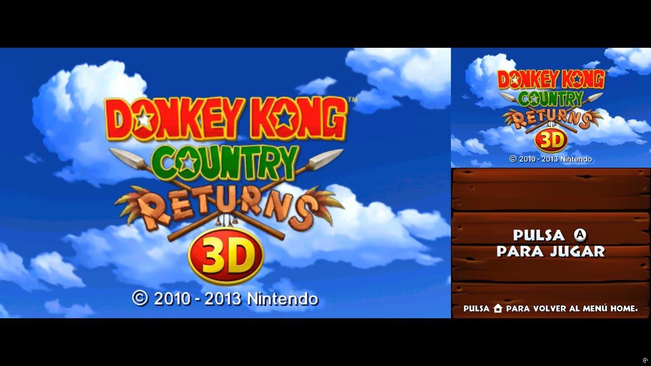 Configurar emulador Citra - Donkey Kong Country Returns 3D - con Pro Controller de Nintendo Switch