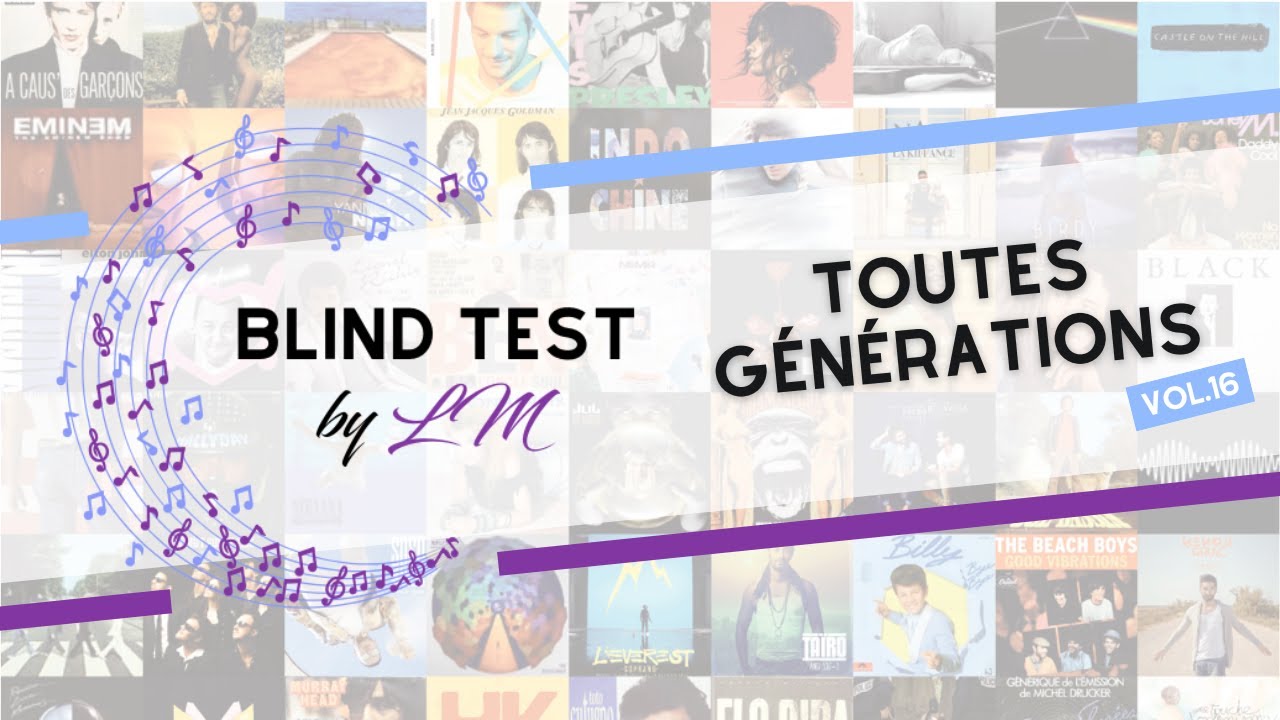 Blind Test pour toutes les générations vol16 (60 extraits)