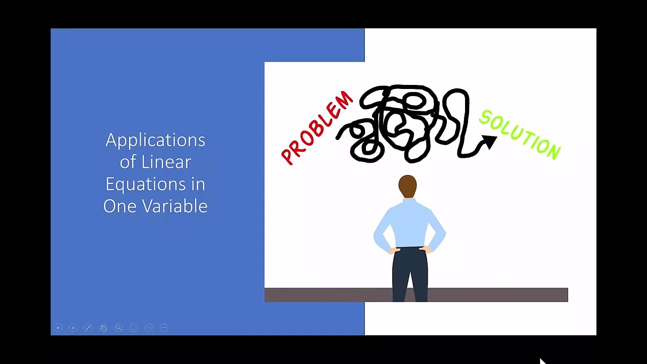 Applications of Linear Equations in One Variable