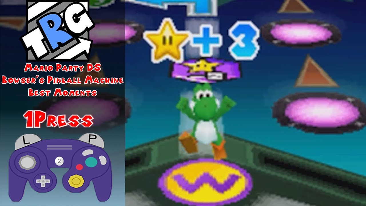 TheRunawayGuys - Mario Party DS - Bowser's Pinball Machine Лучшие моменты