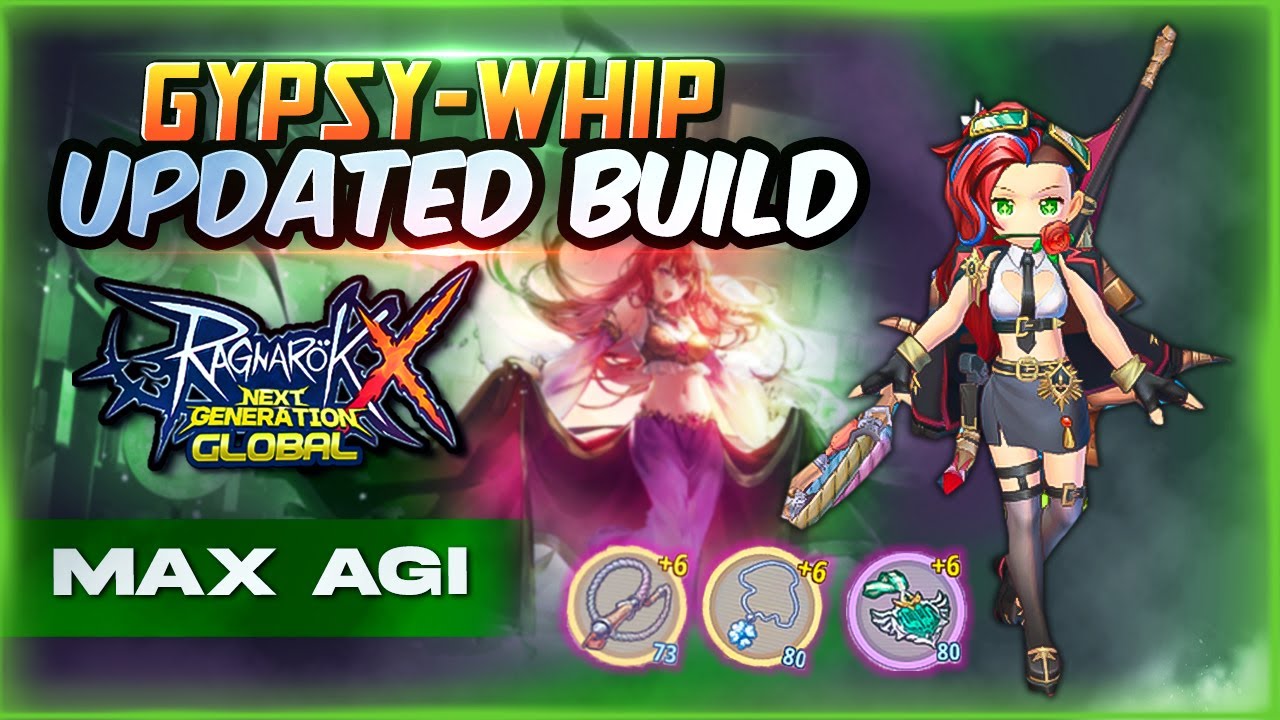 [ROX GLOBAL] Gypsy Updated Build | Max AGI | Character Progression