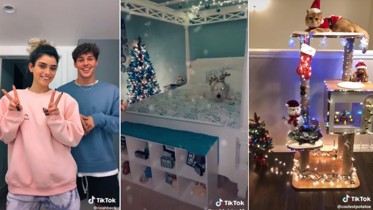 deck the halls and winter wonderland christmas tiktoks 🎄