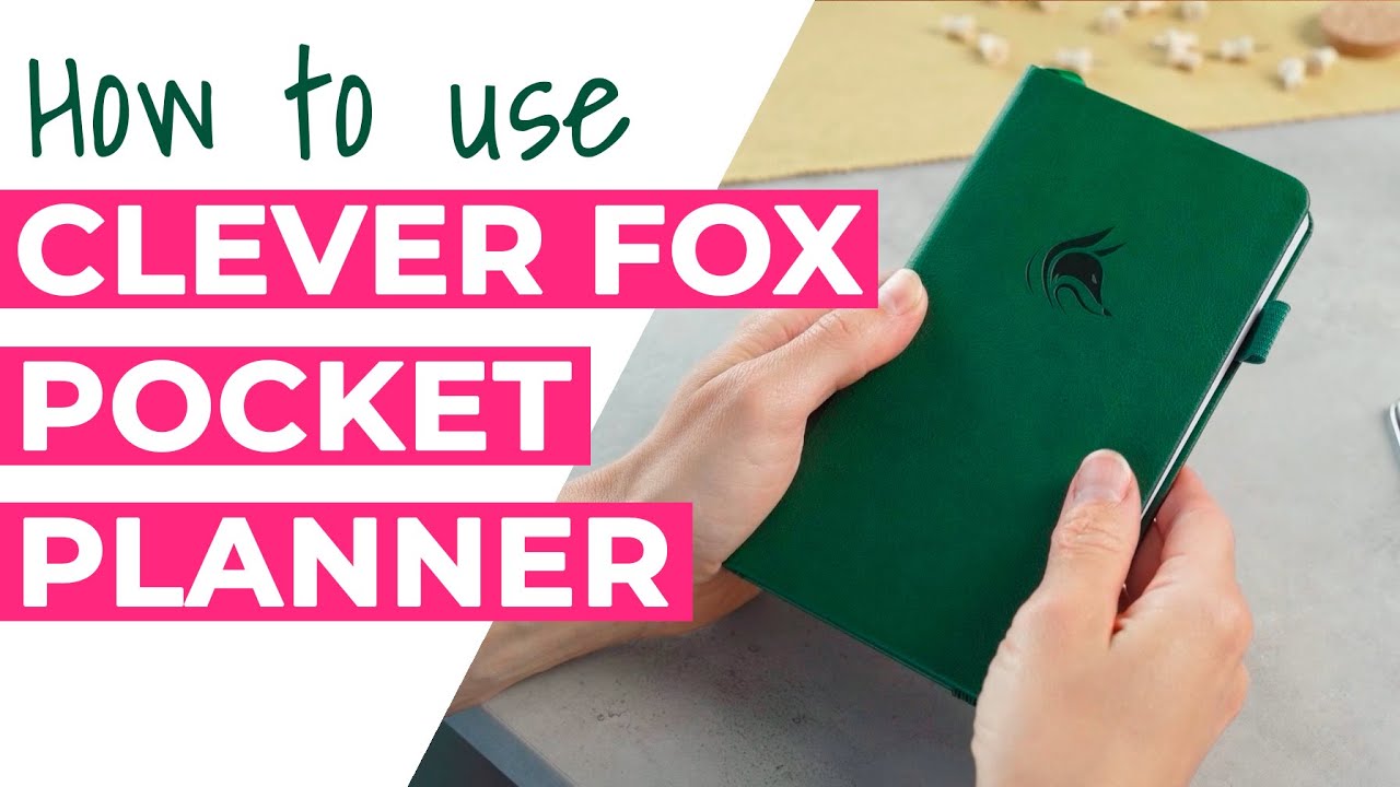 How to Use the Clever Fox Pocket Planner Weekly