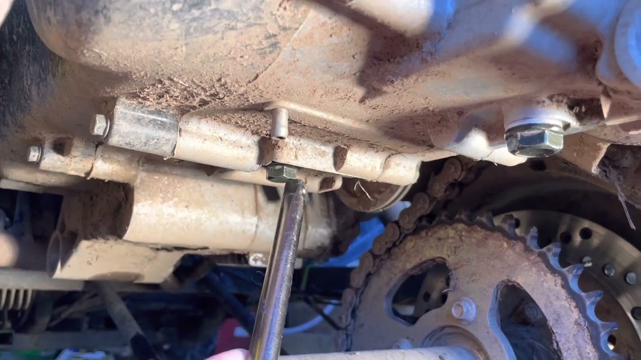 Hammerhead GTS 150 transmission gearbox oil change, go kart GY6