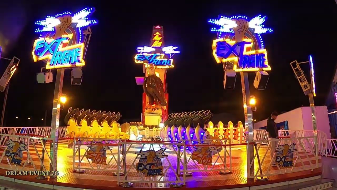 Extreme Top Scan, night and day, foire saint michel 2025