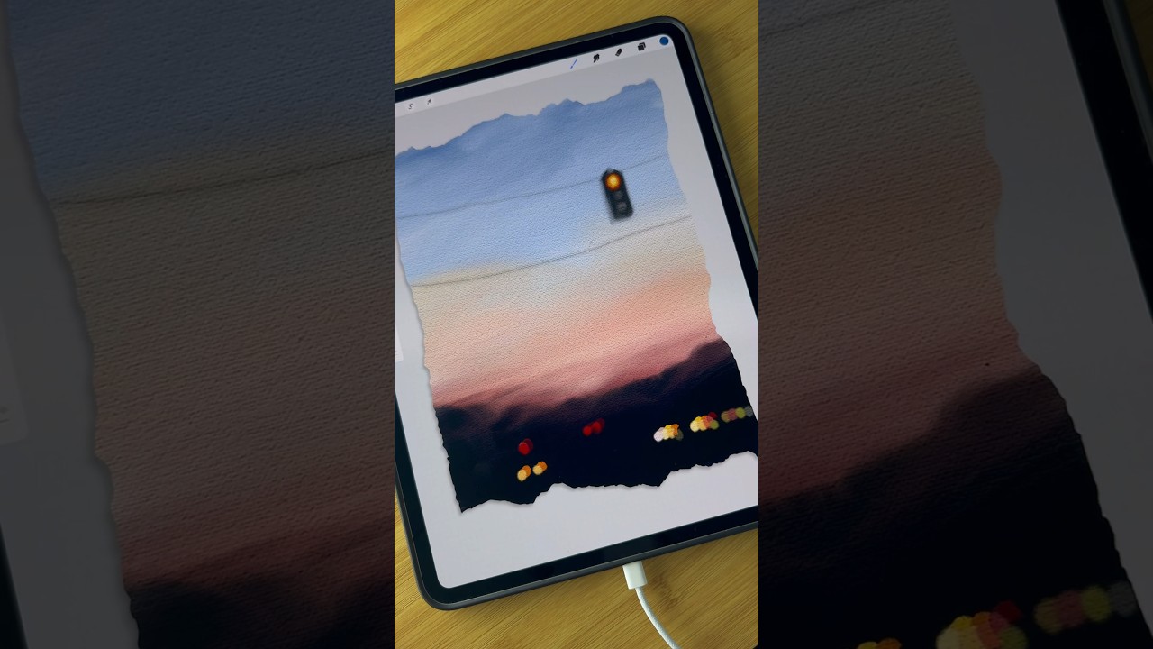 Procreate Oil Painting Tutorial #procreatetutorials #procreatebrushes