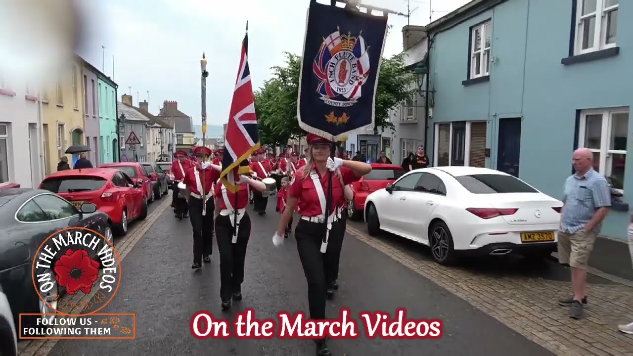 Inch Flute Band @ their 100th Anniversary parade Killyleagh 2023