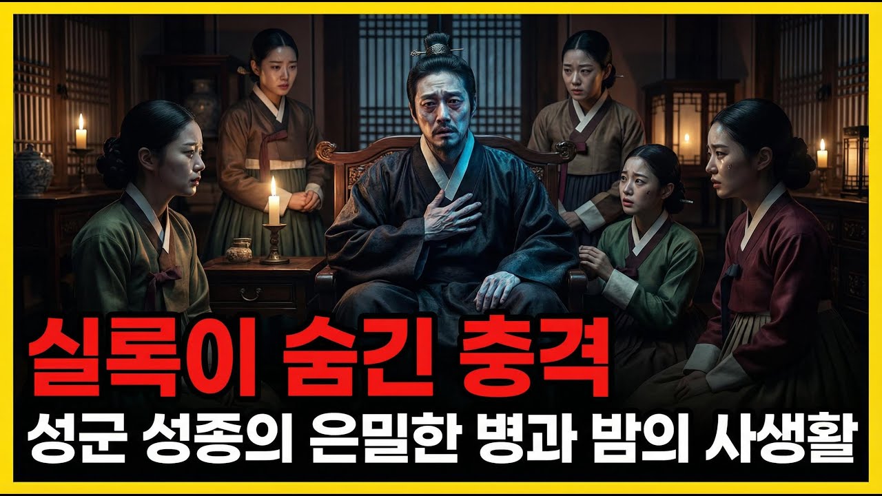 [한국사]"조선 성종의 꽃미남 얼굴을 뒤덮은 '이것', 하루 10번 세수해도 소용없었던 실록 속 충격적 기록"
