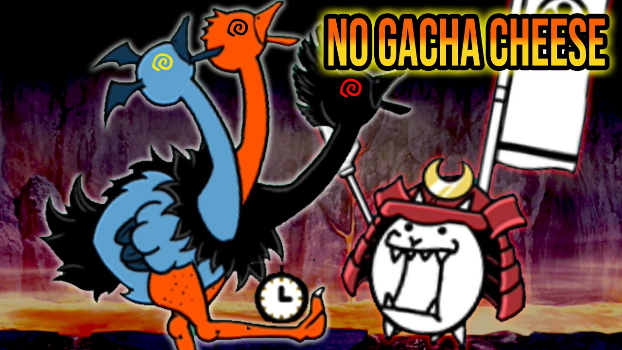 Poultrio Cheese No Gacha (A Lucky Run) - Battle Cats