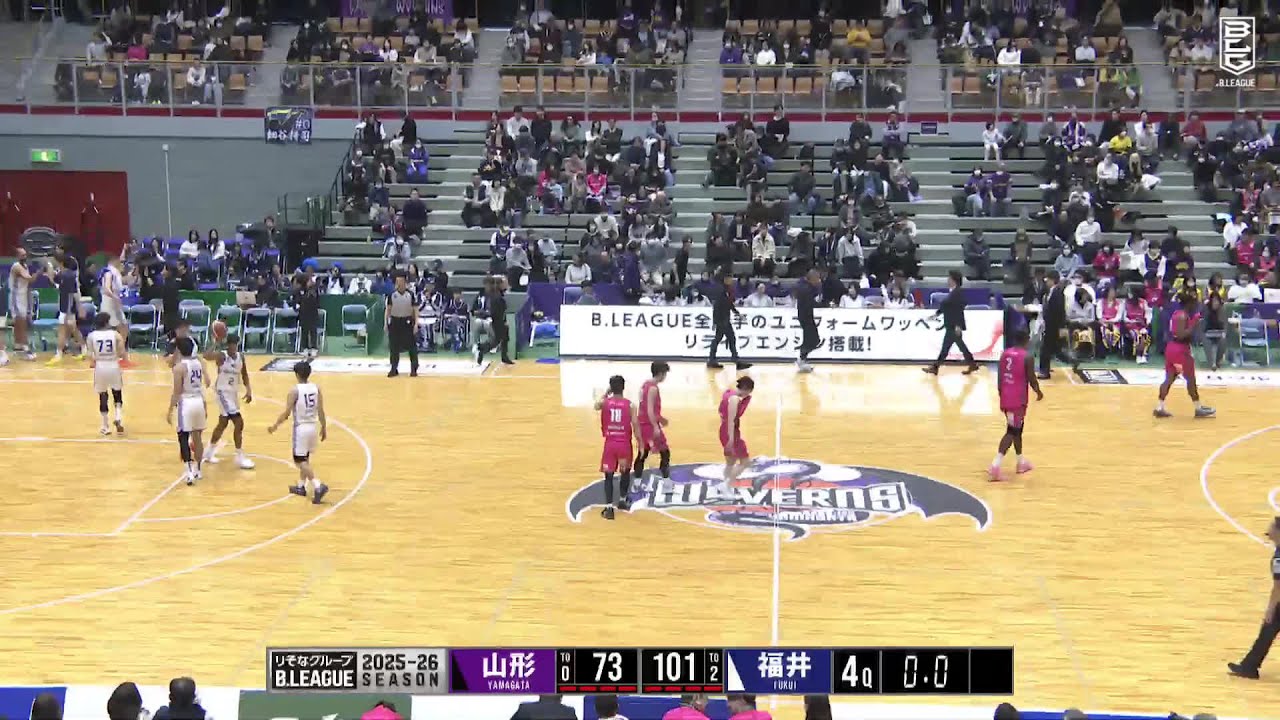 Yamagata Wyverns vs. Fukui Blowinds - Condensed Game