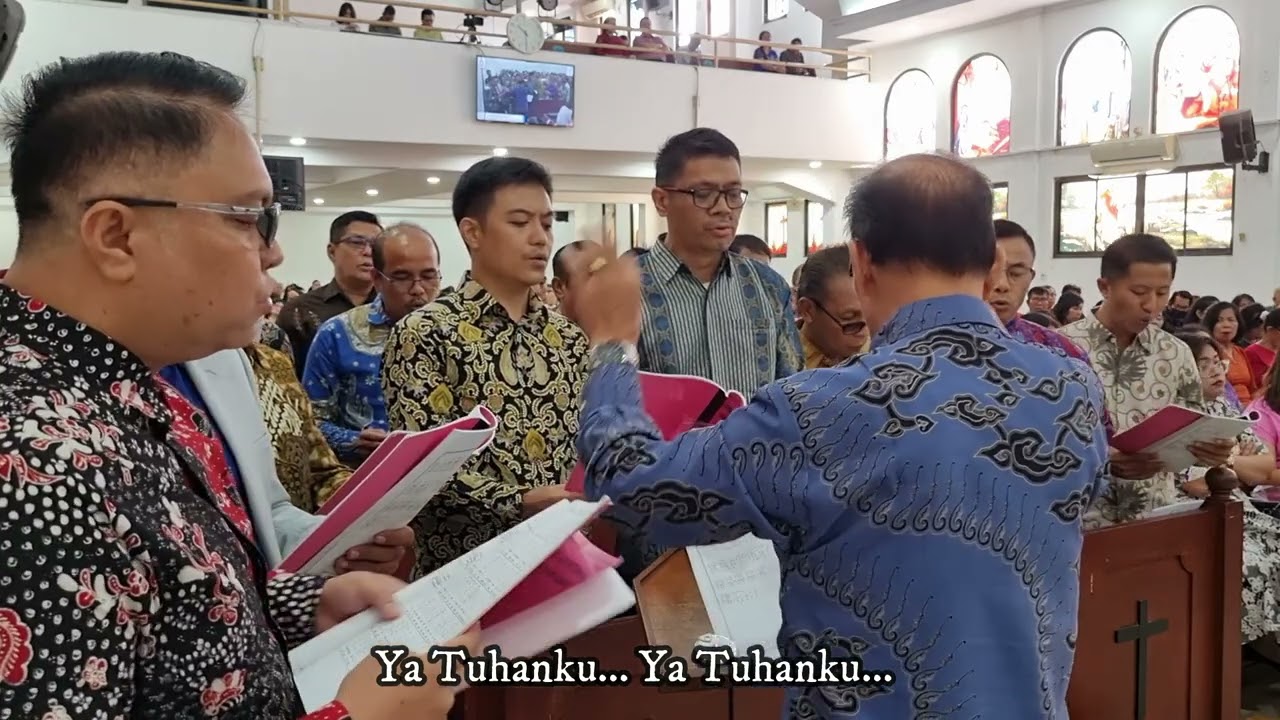 O Tuhanki - Pelayanan Ibadah Minggu IV Dung Trinitatis HKBP Resort Cibubur - Koor Ama Partungkoan