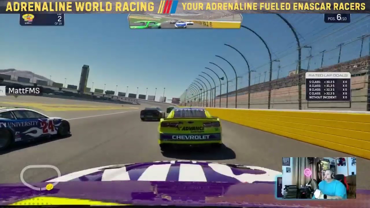 AWR eNascar Cup Series Playoffs Round of 8 - Las Vegas Motor Speedway