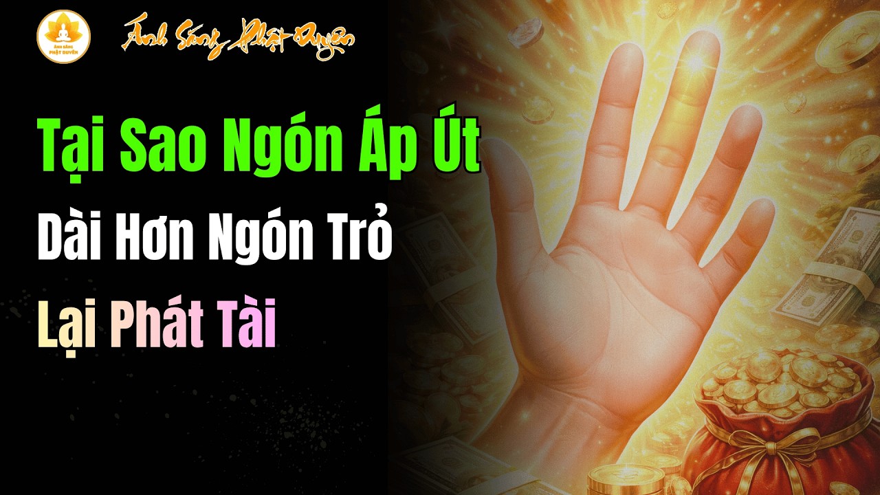 Tại Sao Ngón Tay Áp Út Dài Hơn Ngón Trỏ Lại PHÁT TÀI