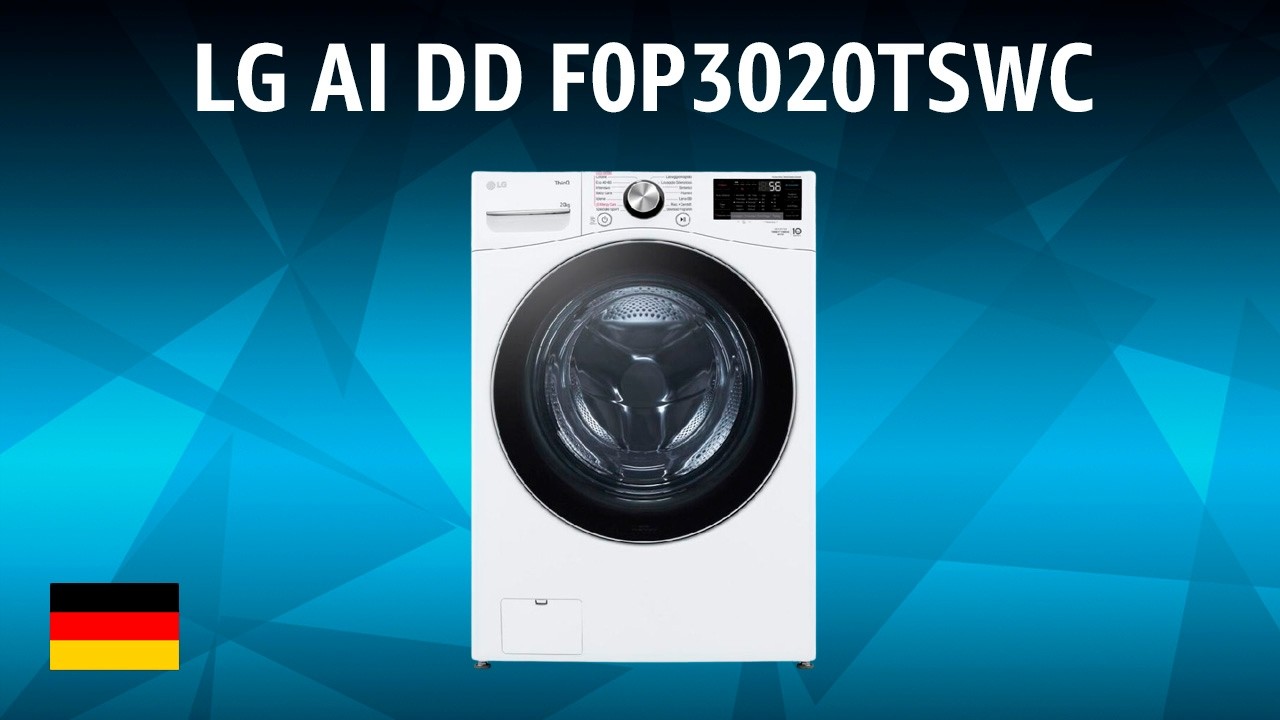 Waschmaschine LG AI DD F0P3020TSWC | TEST | Deutsch