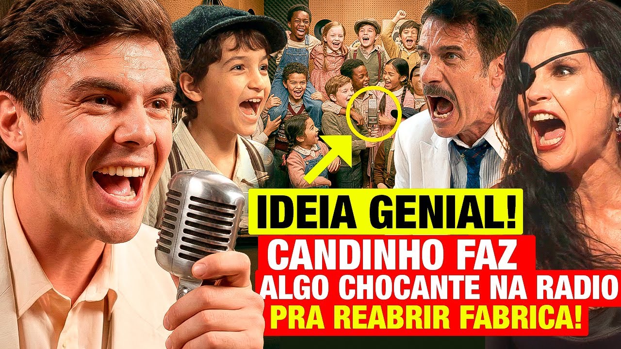 ETA MUNDO MELHOR: QUINTA 22/01 - Candinho faz 1 COISA SURPREENDENTE na RÁDIO pra REABRIR A FÁBRICA!