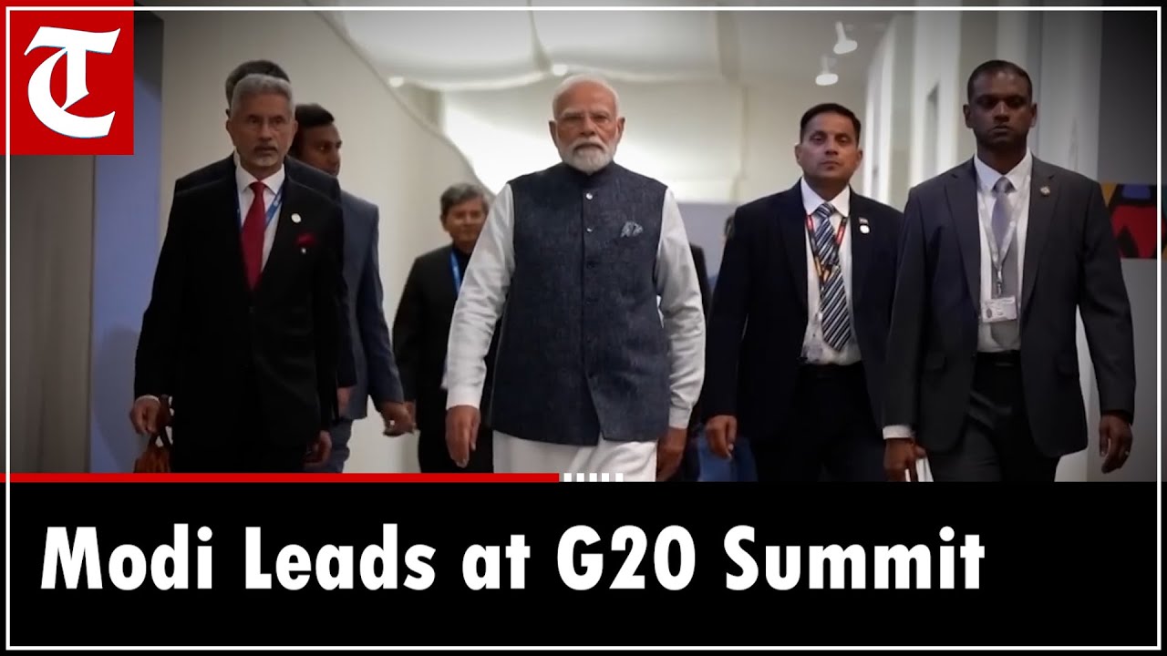 PM Modi at G20 Johannesburg: Leading Global South, Sustainability & Innovation Talks