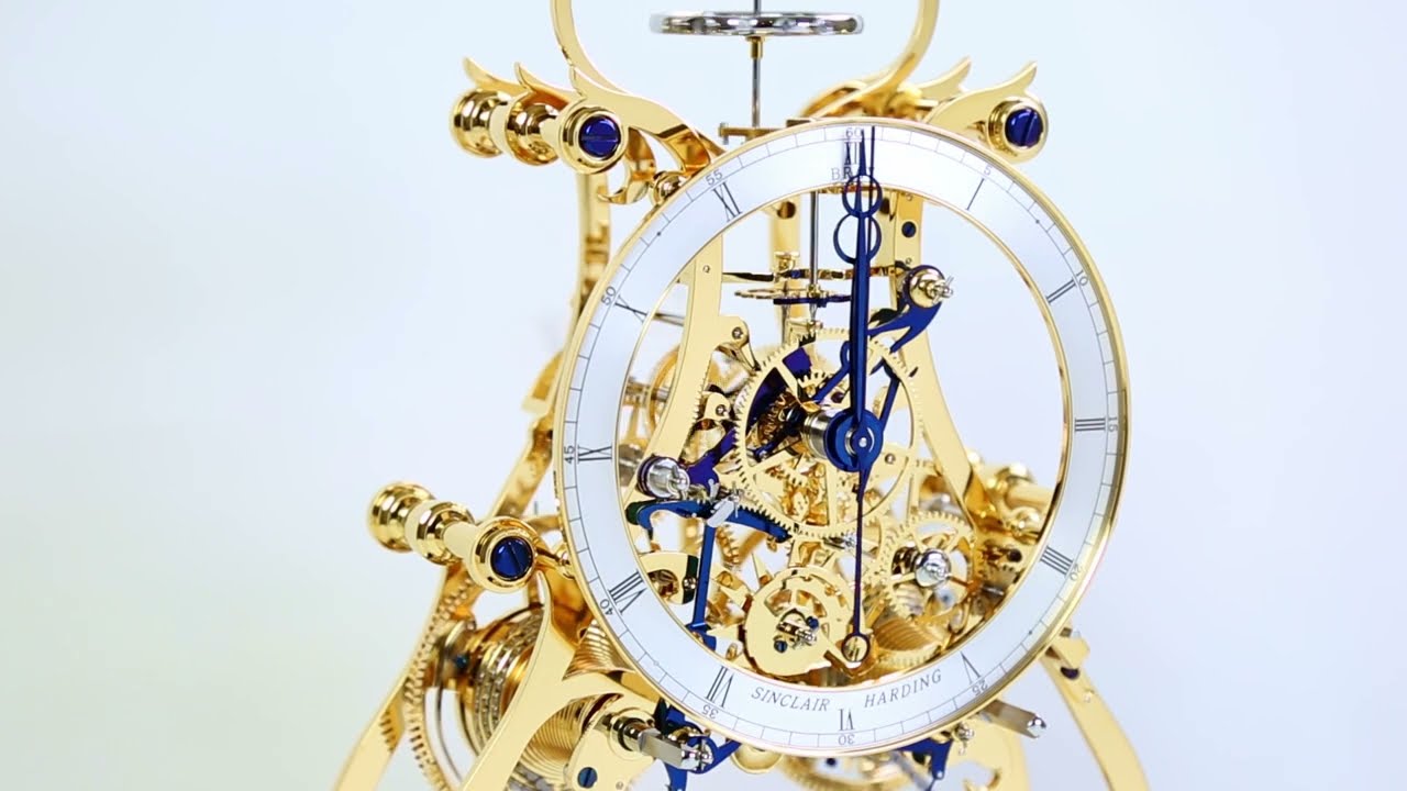 Two Train Condliff Clock Timelapse