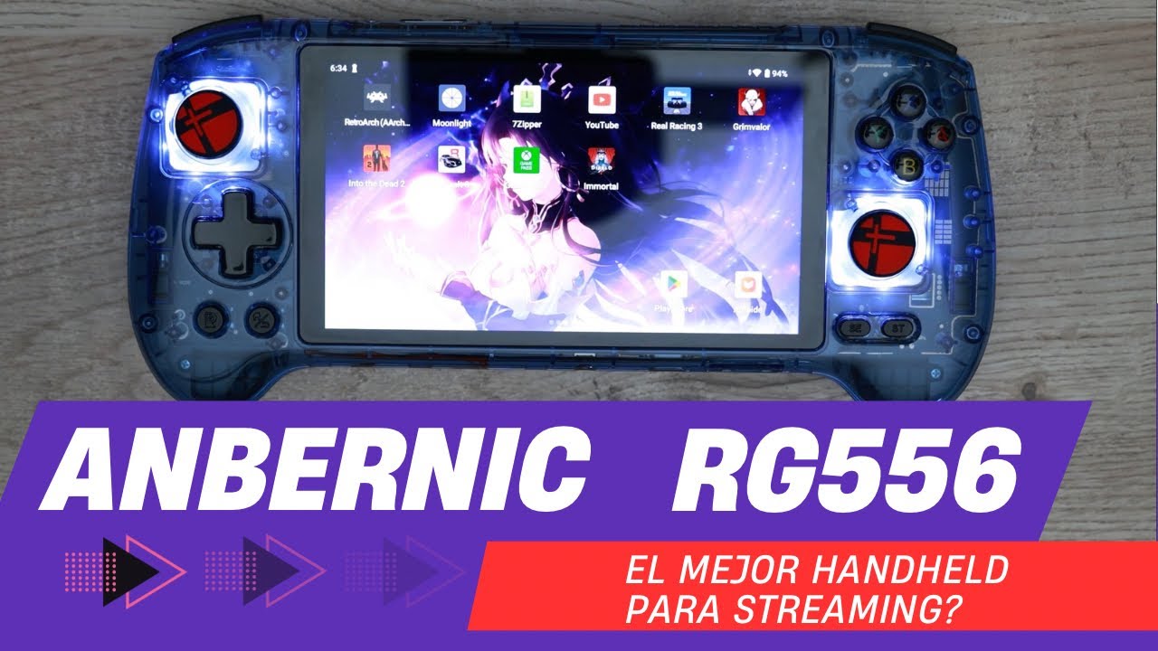 Anbernic RG556: El Mejor Handheld Para Game Streaming?