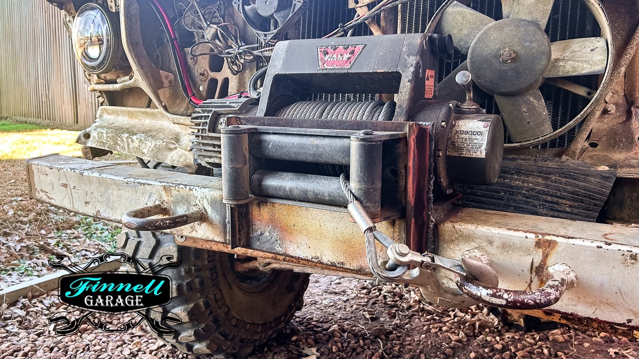 Building a Custom Winch Plate For My 1978 F150