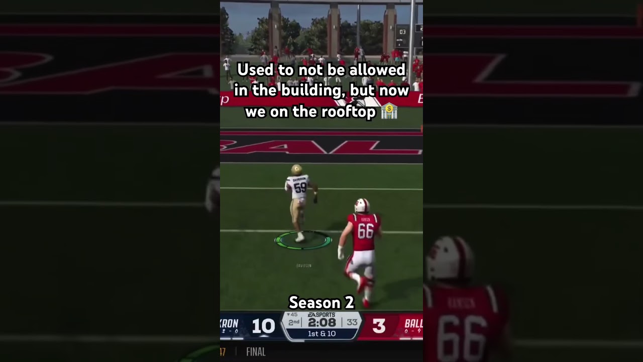 Rooftops - College Football 26 - Dynasty