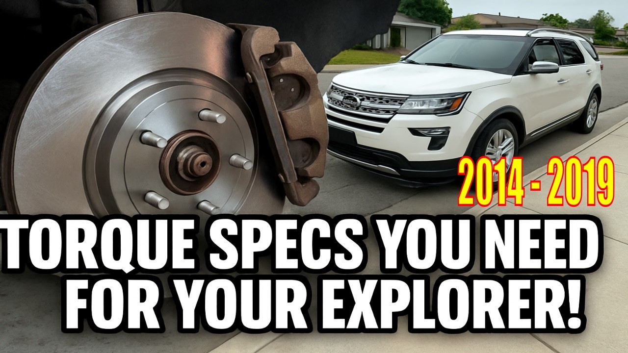 Ford Explorer: Front Brake Torque Specifications