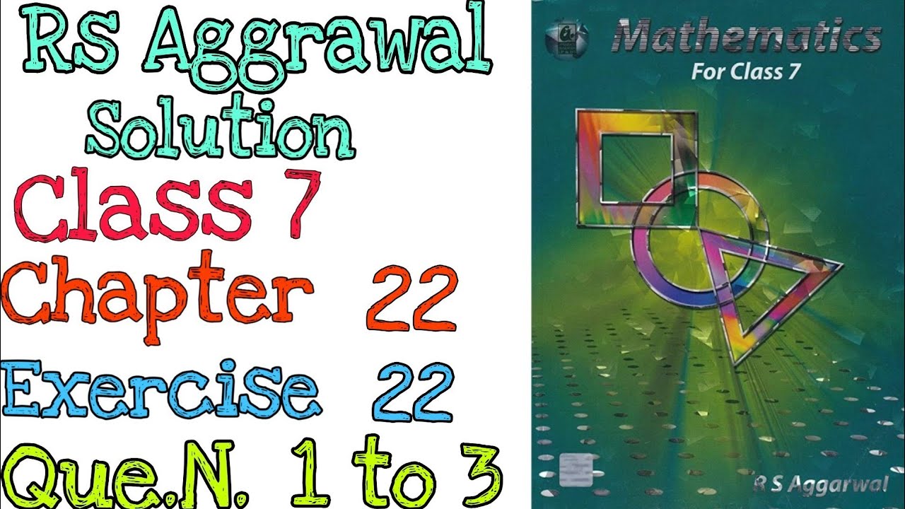 Bar Graphs | Class 7 Exercise 22 Question 1,2,3 | Rs Aggarwal | @mdsirmaths