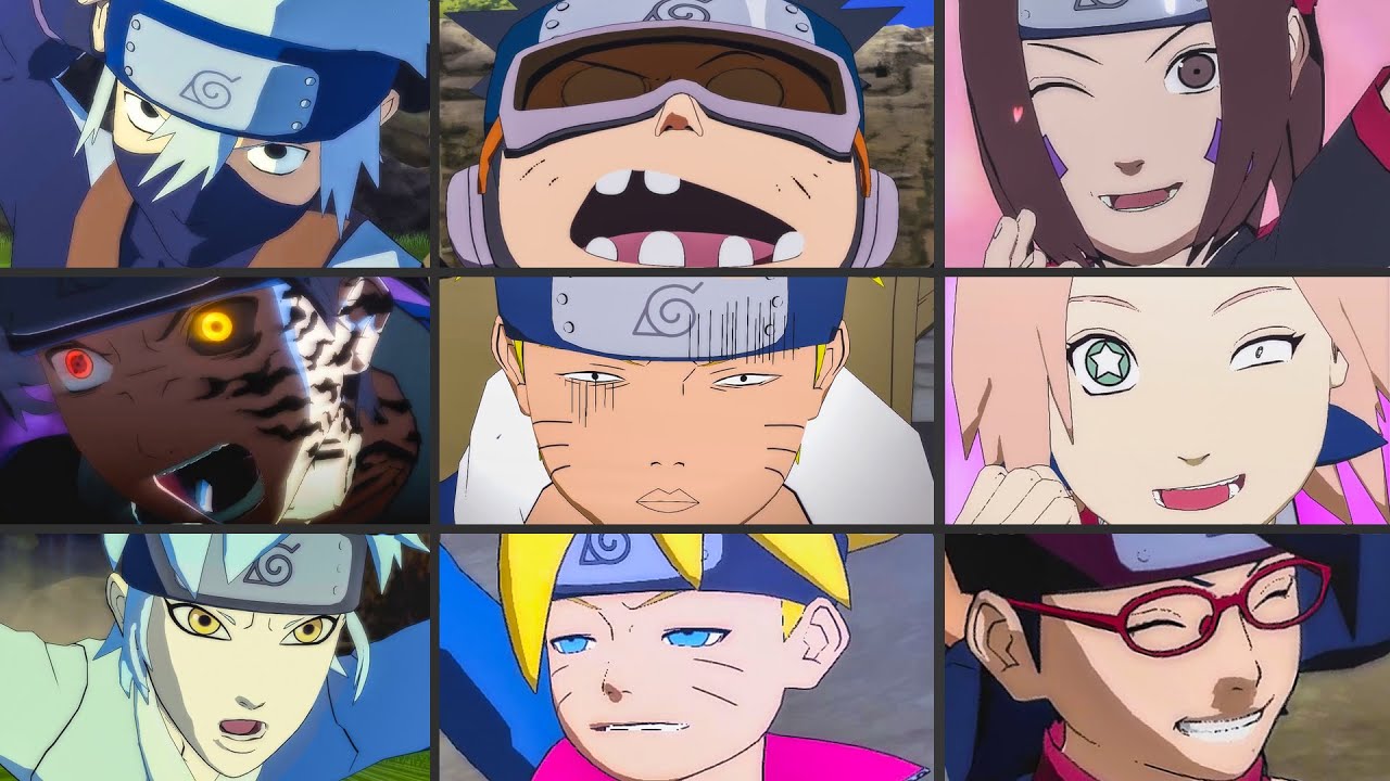 All Konoha Team 7 Ultimate Jutsus & Team Ultimate Jutsus (4K 60FPS)- Naruto Storm 4 Next Generations