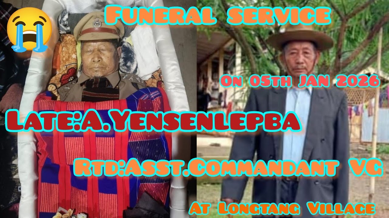 Late:A.Yensenlepba.Rtd.ASST.Commandant VG.Funeral Service😭💐 05.01.26