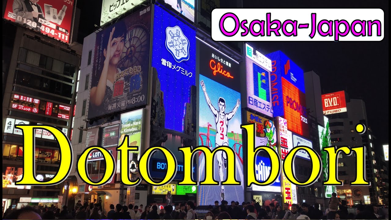 Bustling Dotombori Vlog || Osaka