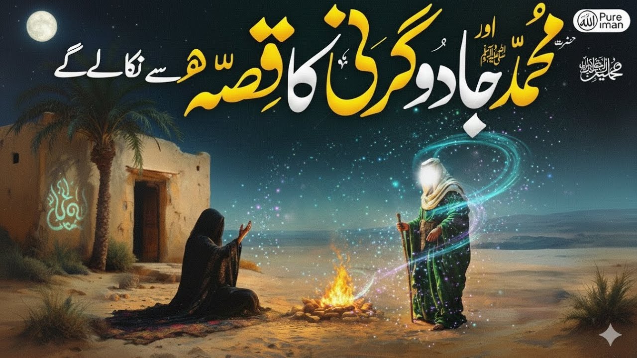 Hazrat Muhammad PBUH Aur Jadugarni KaWaqia |Seerat Un Nabi |Islamic Waqiat |pure iman