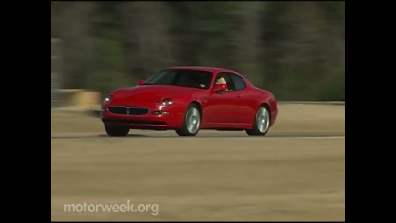 Motorweek 2003 Maserati Coupe Cambiocorsa Road Test