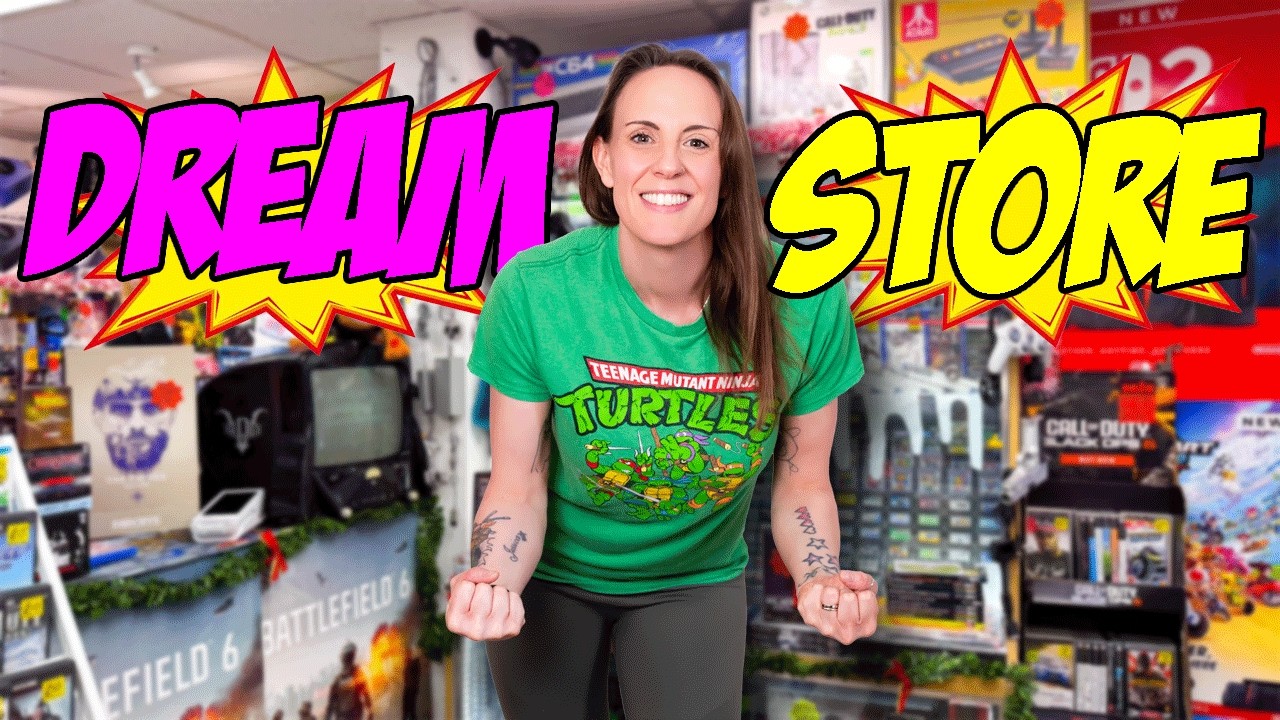 This NEW GAME STORE is a DREAM come true