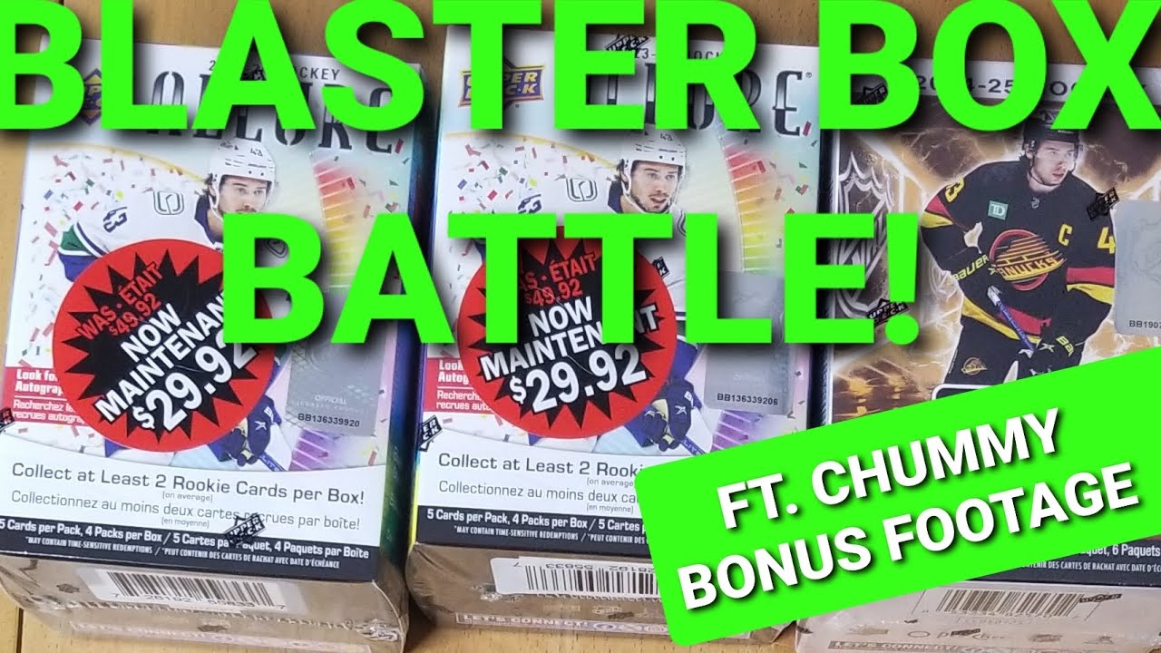BLASTER BOX BATTLE!!!...featuring BONUS footage!