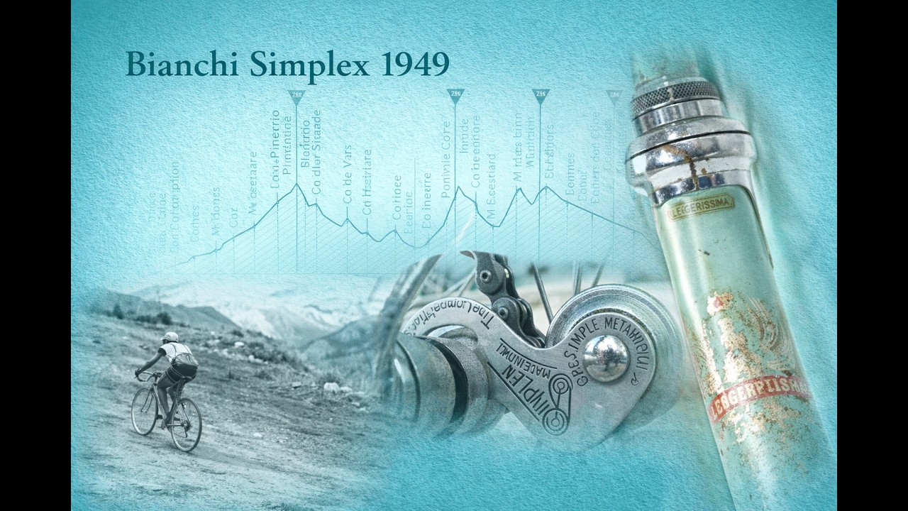 🔥 Una leggenda su due ruote: Bianchi 1949 Simplex dai registri Pinella