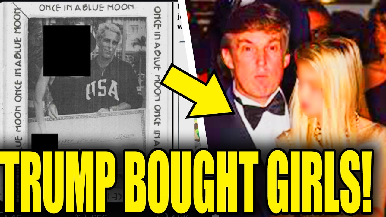 Trump CAUGHT BUYING GIRL From Epstein ... Bondi LEAKED IT!