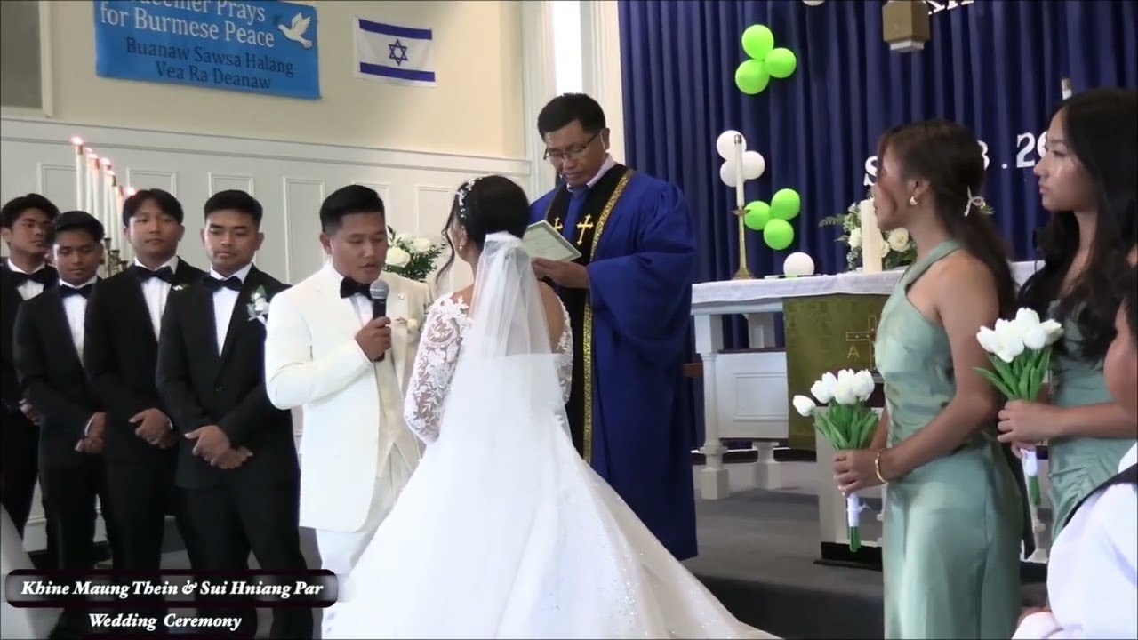 Paw Khine Maung Thein & Noe Sui Hniang Par Wedding Poi