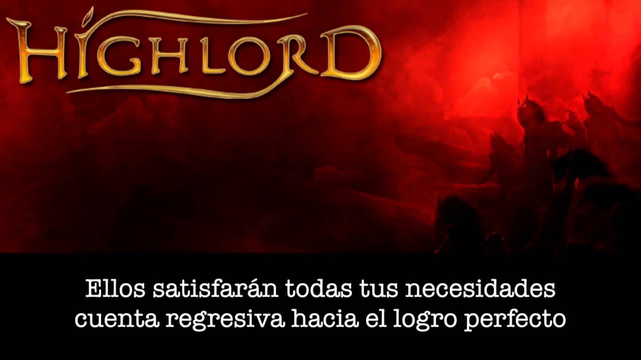 Highlord - The Goggle Mirror  - Subtitulada Espanol - (Italian prog power metal)
