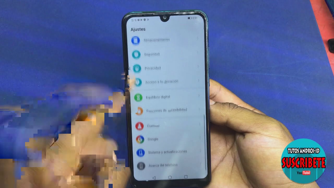 QUITAR CUENTA DE GOOGLE HUAWEI P SMART CON ANDROID 10