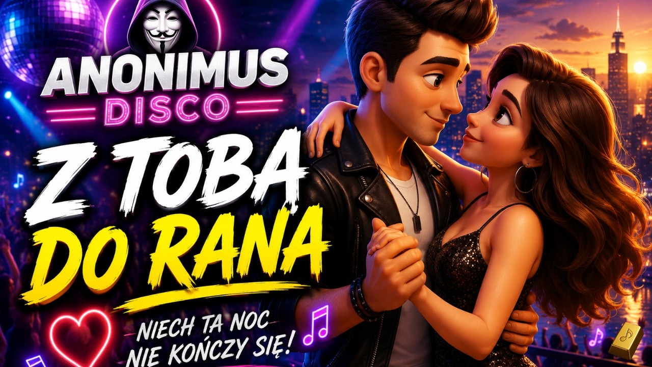 Anonimus Disco - Z Tobą do rana 🔥 Disco Polo 2025  🔥(Oficjalny teledysk)