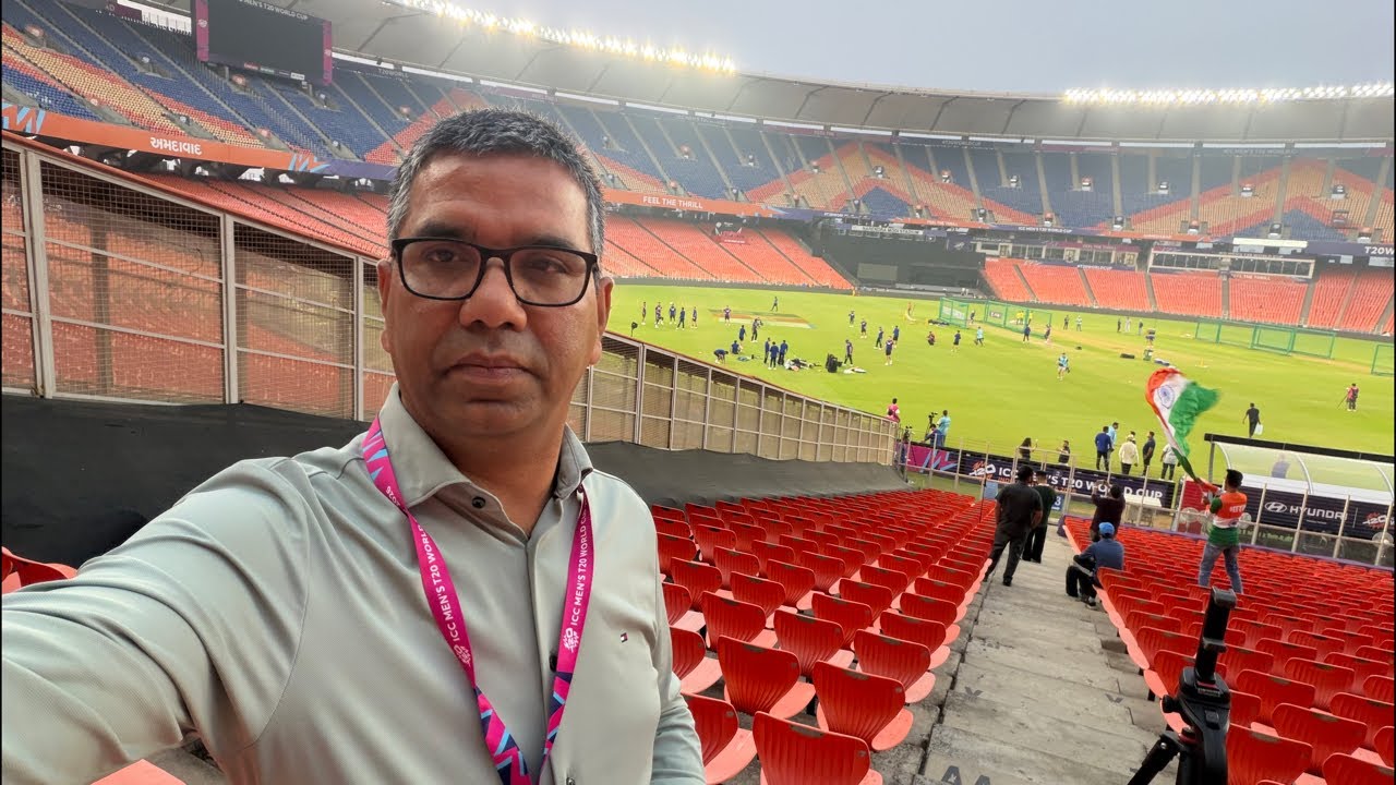 How was India nets in Ahmedabad? What’s special?