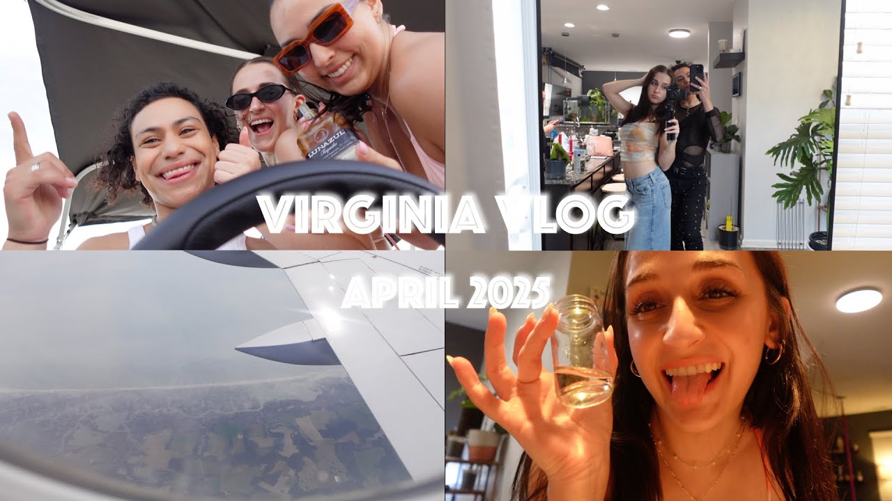 come with me to surprise my best friend in virginia!!! (first vlog)