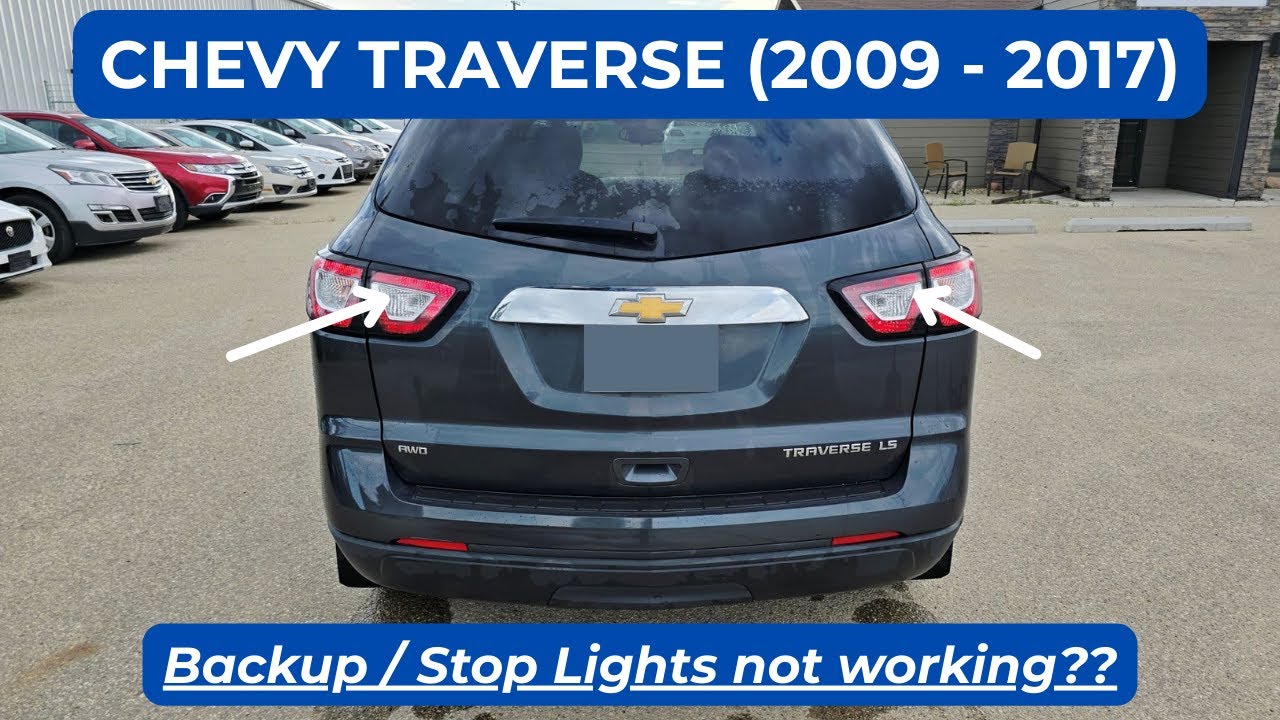 Chevrolet Traverse - BACKUP / STOP LIGHTS FUSE LOCATION (2009 - 2017)