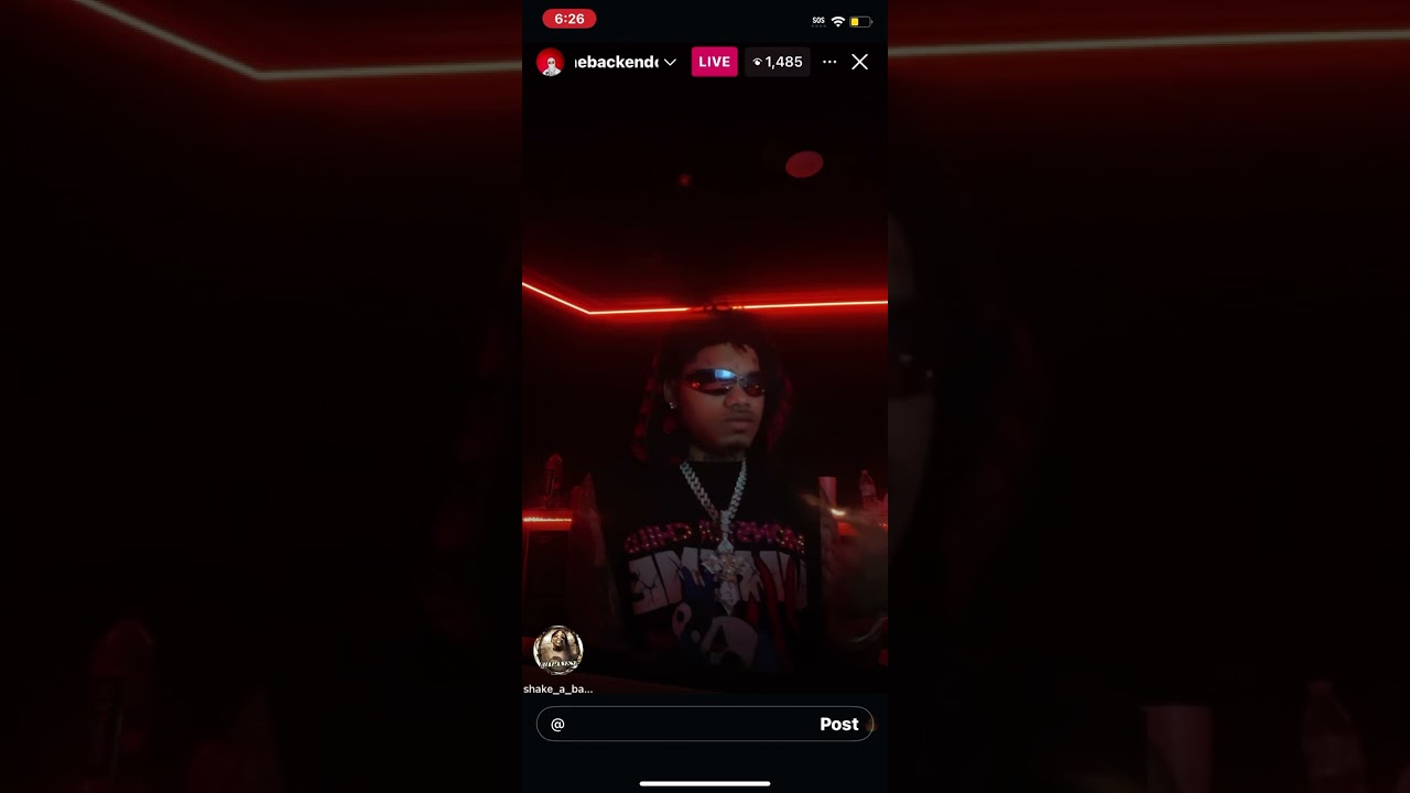 Nocap “Live Forever” snippet + other unreleased music on live 7/16/25