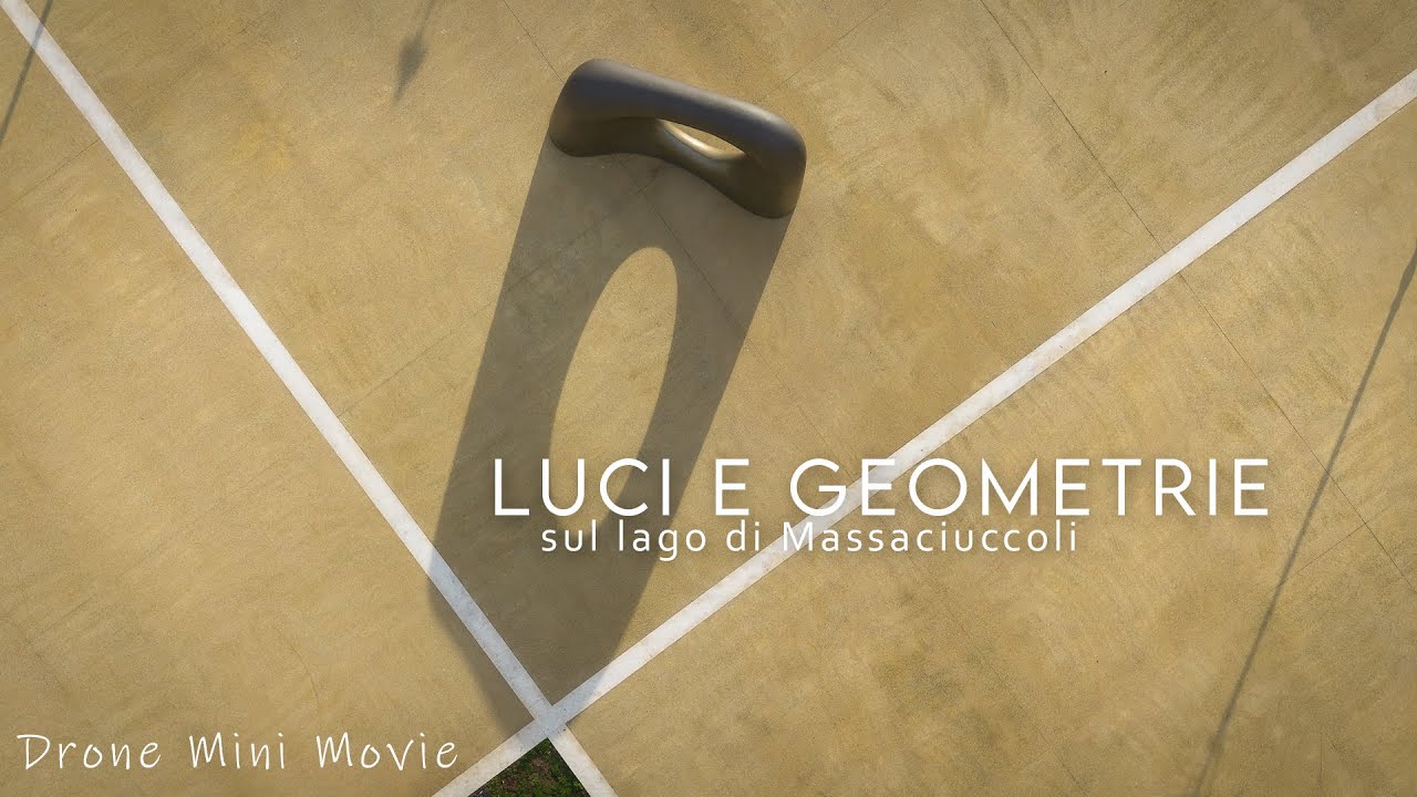 Luci e GEOMETRIE sul Lago di Massaciuccoli | Torre del Lago Puccini | Drone Mini Movie