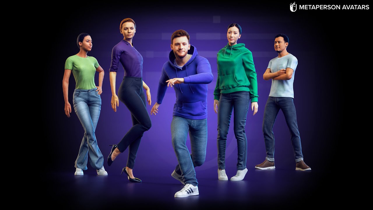 MetaPerson avatars official release