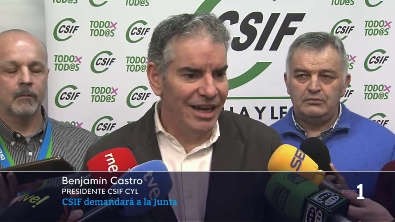 CSIF demandará a la Junta de Castilla y León | Informativos Castilla y León, TVE