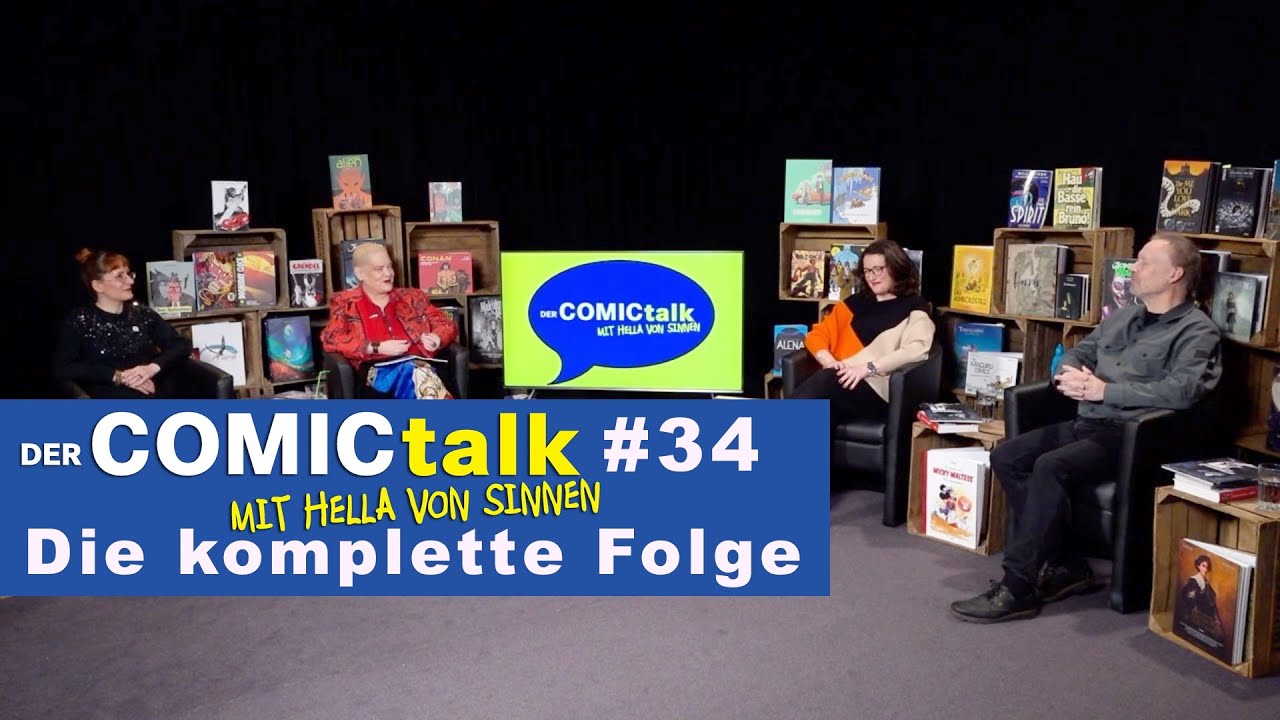 DER COMICtalk #34 Die komplette Folge