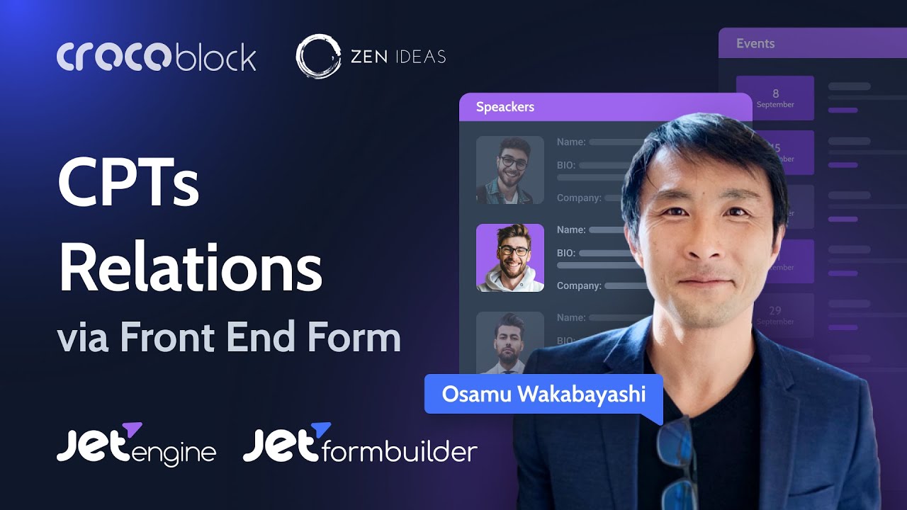 How to Create CPTs Relationships via WordPress Front End Form | JetEngine & JetFormBuilder