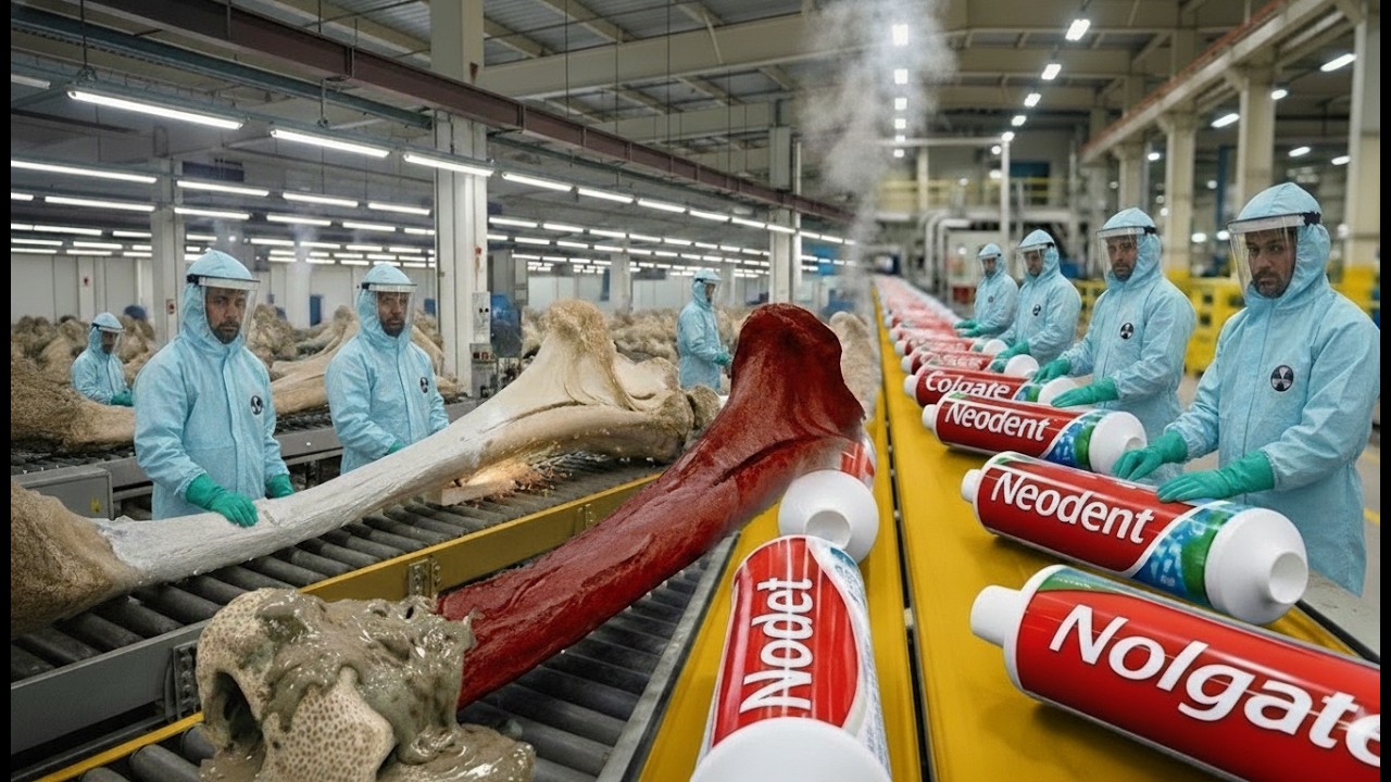 Inside a Toothpaste Factory: The Science Behind Bone Mineral Toothpaste 